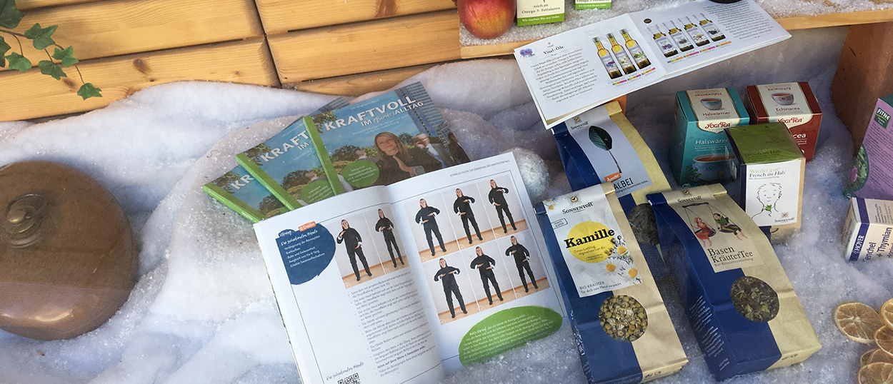 Buch im Schaufenster